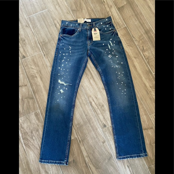 Levi's Denim - Levi’s 511 junior slim jeans with unique finish
